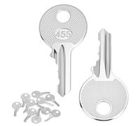 QWORK® Clés de contact 455 pour nacelles élévatrices à ciseaux Genie Skyjack Terex, clé de chariot élévateur pour équipement lourd, paquet de 10