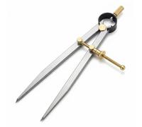 QWORK® Compas à pointes sèches, Diviseur d'Aile, 200mm
