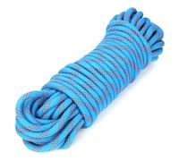 QWORK® Corde 10 mm x 20 m Bleue, Corde Extérieur, Corde Antidérapante et Résistante, pour Agriculture, Navigation, Camping