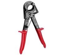 QWORK® Coupe-câble, HS325A Coupe-câble à cliquet robuste, pour câbles en cuivre aluminium, jusqu'à 240 mm²