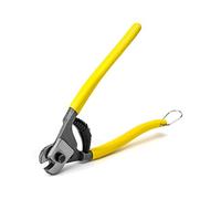 QWORK Coupe-fil en acier de 20,3 cm, coupe-câble haute dureté, coupe jusqu'à 6 mm