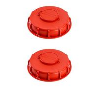 QWORK® Couvercle Plastique 16cm pour Cuve 1000L avec Trou d'Aération (# A, 2 Pcs)