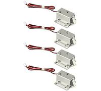 QWORK® DC 12V verrous électromagnétiques , Pour tiroir d'armoire , coffres forts armoire de porte , 4pcs