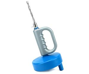 QWORK® Deboucheur Canalisation - 10M x 6mm - Furet Plomberie Spirale pour Bonde de Baignoire, Évier de Cuisine