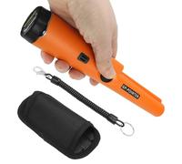 QWORK® Détecteur de métaux, IP66 étanche et Balayage à 360°, détecteur de métal Portable, Batterie Non Incluse