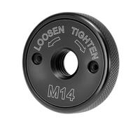 QWORK®Écrou de serrage rapide M14, pour meuleuse d'angle