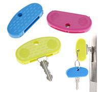 QWORK® Ensemble de 3 aides à la clé pour les personnes souffrant d'arthrite et de mauvaise mobilité des doigts, facile à identifier.