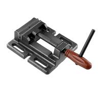 QWORK® Étau Perceuse Colonne, Étau Largeur de Mâchoire 80 mm, Machine