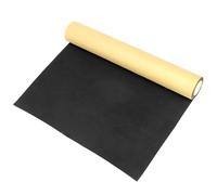 QWORK® Feutre Auto-Adhésif 40 cm x 2 m, Multi-Usages, Noir, pour Artisanat, Protection, Décoration