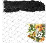 QWORK® Filet de Protection Contre Oiseaux 15 x 15 m, Filet Anti-Oiseaux, Filet en Nylon découpable avec Maille 5 x 5 cm, Filet pour Plantes, pour Jardin et étang