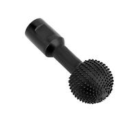 QWORK® Fraise a Spherique, outils de sculpture sur bois sphériques, acier au carbone, pour meuleuse d'angle 115/125, filetages M14