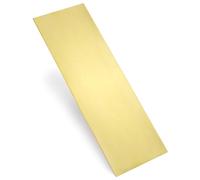 QWORK® H62 Feuille de Laiton 0,5mm, 300 x 100mm