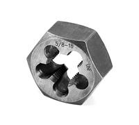 QWORK Hanson 6854 Filière hexagonale 5/8-18 UNF pour extraction de tarauds