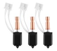 QWORK® Hotend en Céramique 0,2 mm, 0,4 mm, 0,6 mm Revêtues de Carbure de Tungstène, Compatible avec Anycubic Kobra S1/Combo/ACE Pro