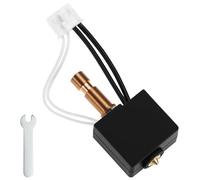 QWORK® Hotend Imprimantes 3D avec Buse en Acier Trempé 0.4mm, Bloc de Chauffe Intégré Anti-fuite, Compatible avec Anycubic Kobra S1 & S1 Combo