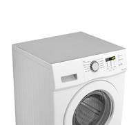 QWORK® Housse de Machine à Laver 60x60 cm, Antidérapante, Lavable, Découpable, Pour Machines à Laver, Sèche-Linge, Réfrigérateurs et Plus