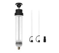 QWORK Huile Aspiration Seringue 200ML / 0.21Qt. / 7OZ, Seringues d Aspiration et de Niveau, Extracteur de Fluide pour Engrenages et extracteur de Liquide de Frein