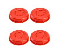 QWORK IBC Lot de 4 couvercles de réservoir d'eau liquide pour produits chimiques, alimentaires, industries, 16,5 cm