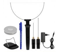 QWORK® Kit de découpe de Mousse 3 en 1, 100-240 V/18 W, découpeur électrique à Fil Chaud pour polystyrène et Plastiques