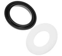 QWORK® Lot de 2 Joints de Réservoir Compatible avec Geberit, Remplace les anciens joints 816.418.00.1 (818.109) et 240.282.00.1 (890.615)