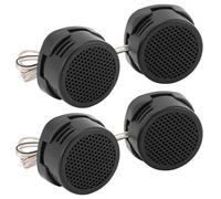 QWORK Lot de 2 Paires d'aigus Haute Puissance en néodyme en Soie - 500 W, 4 Ohm, Super Haute fréquence, pour Mini systèmes Audio de Voiture