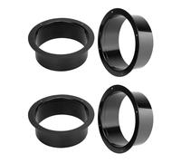 QWORK Lot de 4 brides de connecteur de conduit de 15,2 cm pour ventilation de sèche-linge et système de ventilation de chauffage/refroidissement