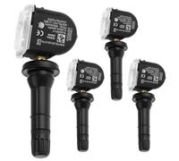 QWORK® Lot de 4 Capteur de Pression des Pneus TPMS 13506028 - Système RDKS 433MHz Haute Précision Compatible avec Opel Astra J K, Corsa D E, Insignia & Zafira