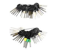 QWORK® Lot de 41 Auto Terminals Enlèvement Outil Set, Sertir Connecteur Pin Extracteur Kit, pour la Plupart des bornes de connecteur
