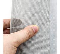 QWORK Maille Métallique en Acier Inoxydable pour La Ventilation Protégeant la Maille Protectrice, Grillage 30 mailles, 30 x 60 cm, 2pcs