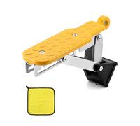 QWORK® Marchepied de Voiture, pédale de Voiture Pliable, accès Facile au Toit, Convient aux SUV, camions, Jeep, réglable
