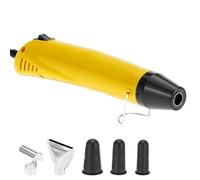 QWORK® Mini décapeur thermique 350W, 2 température 250 ℃/400 ℃ pistolet air chaud, pour manchons rétractables, gaufrage, bricolage, film rétractable