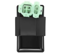 QWORK® Module allumage CDI 4 temps, 2 connecteurs AC 6 broches, compatible avec GY6 moteurs, pour ATV, Go Kart, cyclomoteur et plus