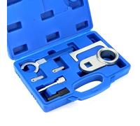 QWORK® Moteur Diesel kit d'outils de réglage de Moteur, Outil de Courroie de Distribution, Compatible avec Volkswagen 2.4 2.5DSDI/TDICR