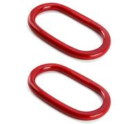 QWORK Oblong Master Link, Lot de 2, 1,6 cm, 2993,7 kg, grade 80