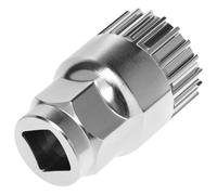 QWORK® Outil de Démontage de Boîtier de Pédalier pour VTT, Outil d'Extraction de Manivelle, Compatible 20 Dents