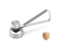 QWORK® Ouvreur de Coques, Ouvre Oeuf à la Coque en Acier Inoxydable Coupe Coquille pour Durs à la Coque
