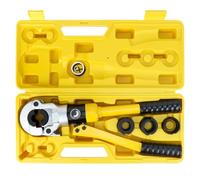 QWORK® Pince à Sertir, 100 kN Pince a Sertir Multicouche TH16, TH20, TH26, TH32, Seulement pour Tuyaux en Aluminium-plastique, Tuyaux en PEX