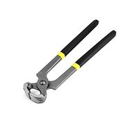 QWORK Pince de charpentier - 250 mm - Noir