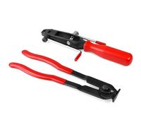 QWORK Pince de serrage pour coffre de voiture et SUV avec poignée en caoutchouc