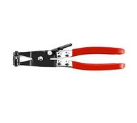 QWORK® Pince pour Collier de Serrage de Type Gorge Droit, Serrage de Tuyau Retirer l'Outil, Outillage pour Réparation de Voiture, 1 Pièce