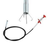 QWORK® Pinces à Griffes Flexibles 200 cm pour Espaces Restreints - Poignée Ergonomique - Outil de ramassage pour évier/vidange