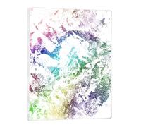 QWORK® Plaque d'impression Gel, Gel Plate Mono-impression Réutilisable 25x20 cm, Accessoires d'impression, pour Arts, Artisanat