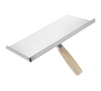 QWORK® Platine à joint, support en mortier métallique avec poignée, pour plâtrage et constructions murales