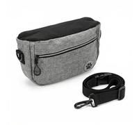 QWORK® Pochette à Friandises pour Chien - Grande Capacité - Accès Plus Facile aux Friandises - avec Poche Intérieure Amovible et Bol d'eau Pliable - 3 Façons de Le Porter