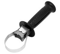 QWORK Poignée Avant de Marteau Électrique, 60-65 mm, pour Perceuse à Percussion 26, Noir, Ergonomique