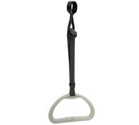 QWORK® Poignée de trapèze de lit réglable, 56-85 cm, Largeur de poignée 25 cm, pour Barres transversales jusqu'à 40 mm, poignée de Rechange pour dispositifs d'aide au lit compatibles