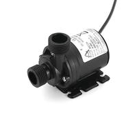 QWORK® Pompe a Eau 12v 800l/h 5m, Pompe à Eau Submersible sans Balai, pour la Circulation de l'eau de la Piscine de Fontaine Solaire d'aquarium d'étang de Bassin
