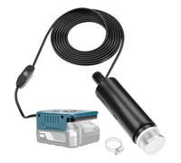 QWORK® Pompe à eau à batterie, pompe submersible 120W avec câble 5M, compatible avec Makita 18V batterie (batterie non incluse)