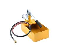 QWORK® Pompe à pression manuelle, 25bar, pompe de test, utilisée pour détecter les conduites d'eau et le chauffage au sol