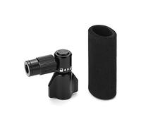QWORK® Pompe à vélo CO2, pour valves Presta & Schrader, Mini Pompe à CO2 tête pour vélo de Route VTT, à l'exclusion des Cartouches de CO2